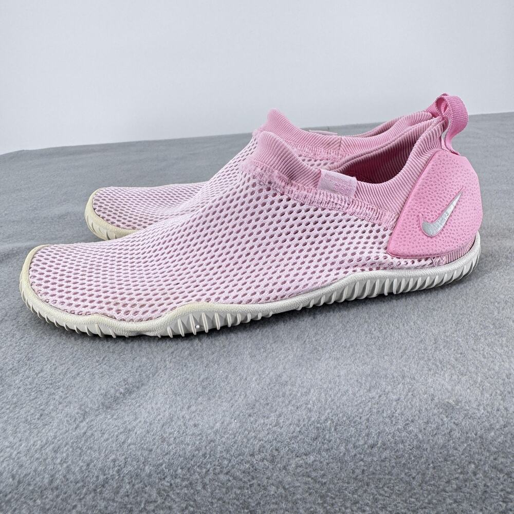 Nike Aqua Sock 360 Shoes Kids Size 13C Pink Slip On Mesh Water Swim 943758-606